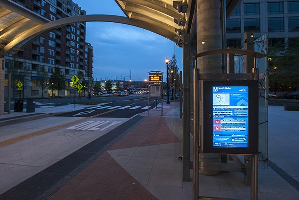 Image of Arlington Transitway stop