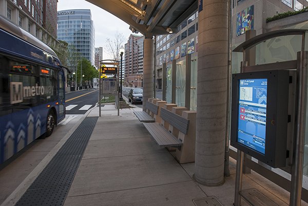 Image of Arlington Transitway stop