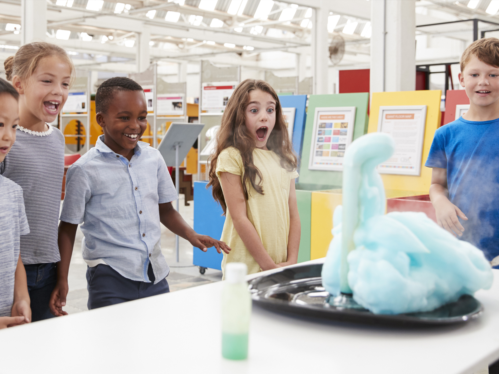 Photo of kids enjoying in one of the interactive museums